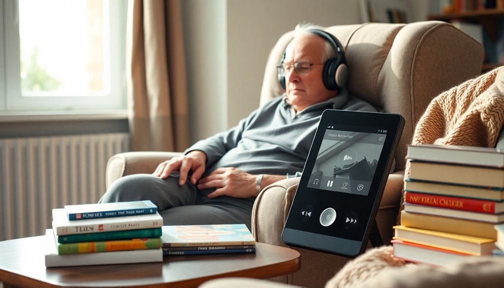 audiobook player for elderly