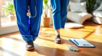caregiver attire and uniforms