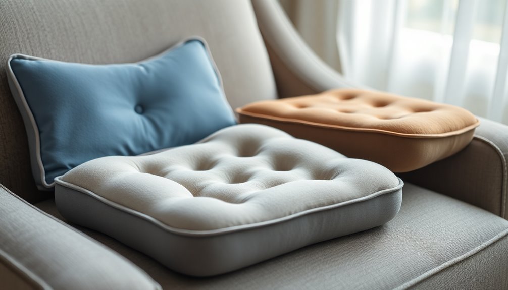 choosing comfortable seat cushions