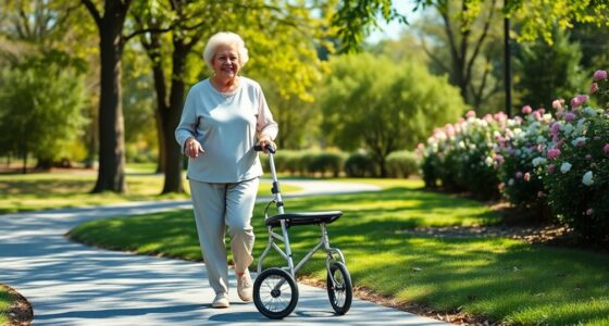 comfortable and stable walkers