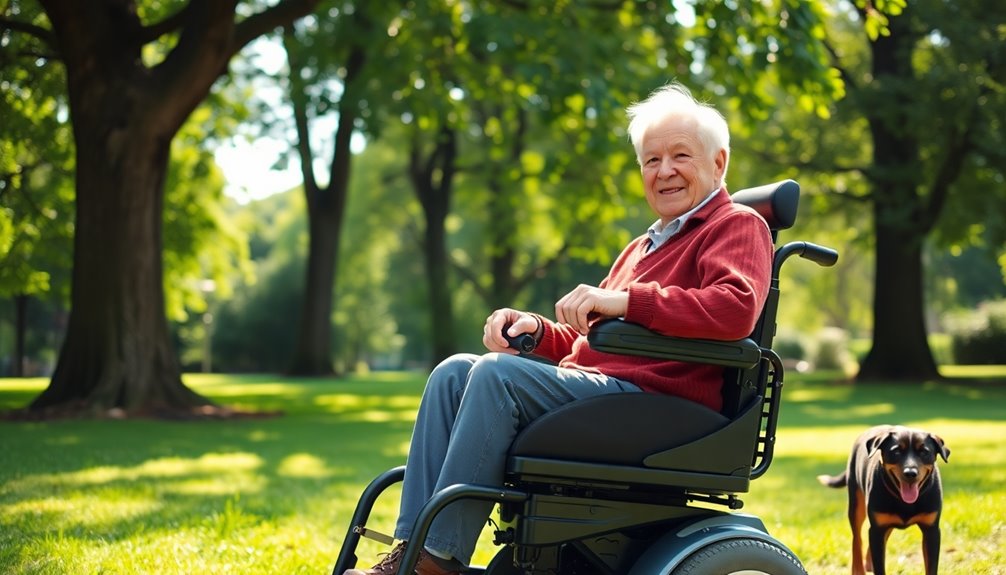 comfortable motorized wheelchairs available