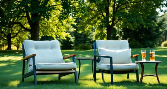 comfortable outdoor seating options