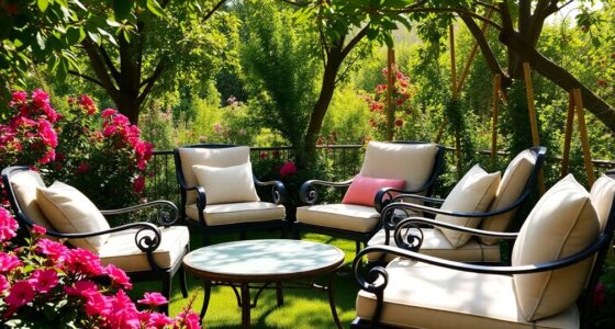 comfortable outdoor seating options