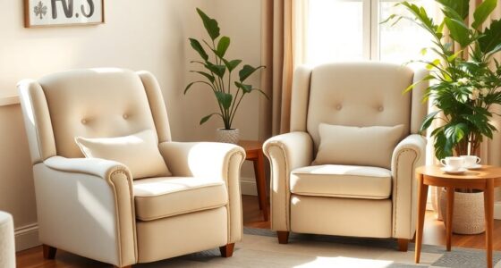 comfortable stylish recliners elderly