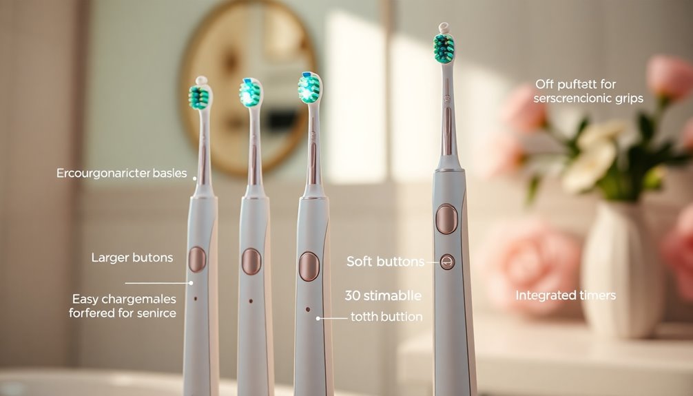 elderly electric toothbrush selection