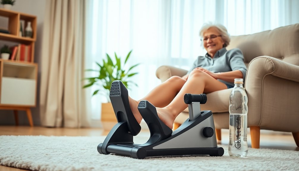 elderly exercise pedal selection