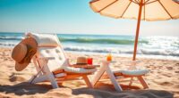 elderly friendly beach chair options