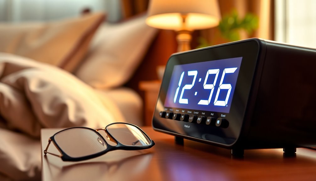 elderly friendly clock radio features