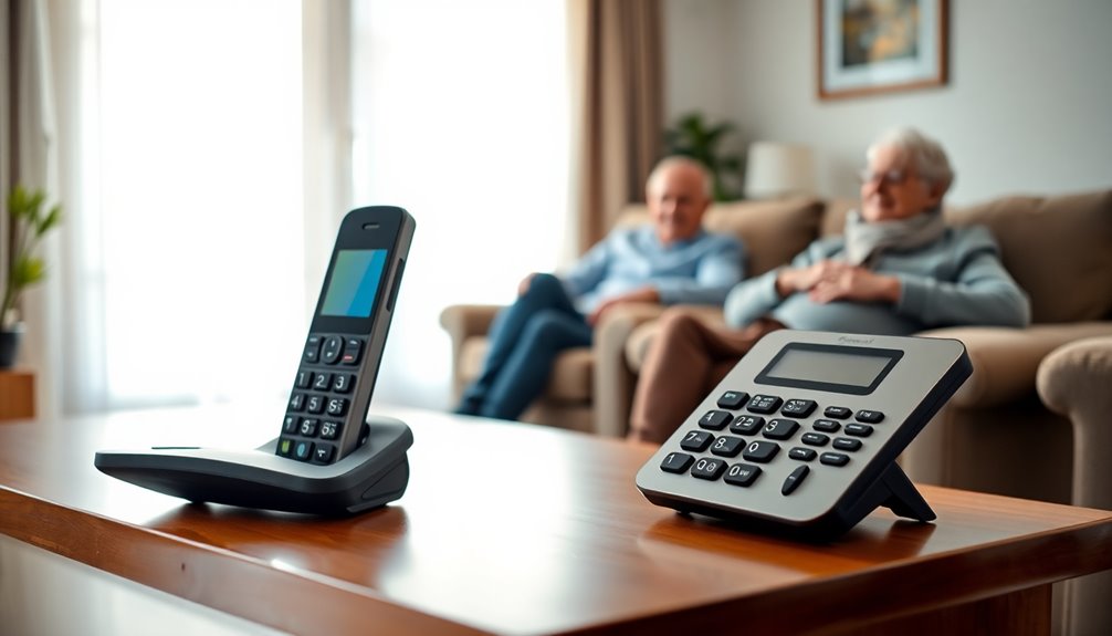 elderly friendly cordless phone features