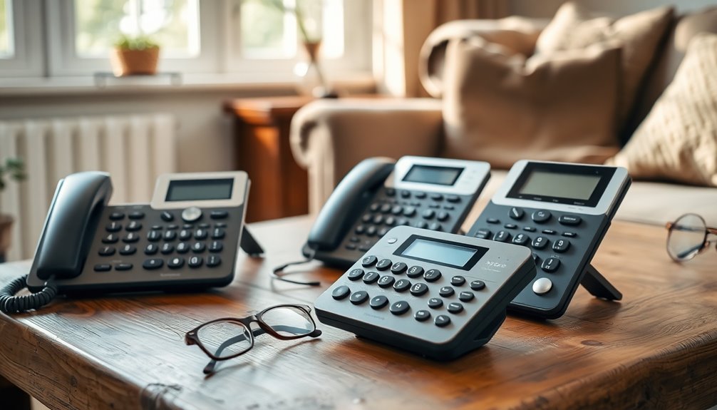 elderly friendly home phone features