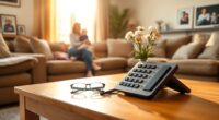 elderly friendly home phone options