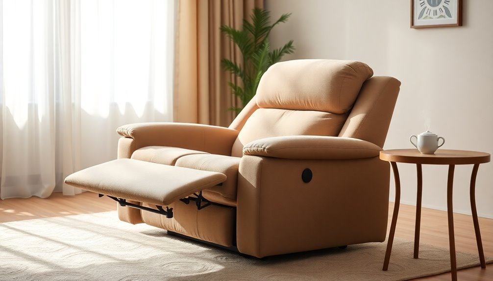 elderly friendly reclining sofa features