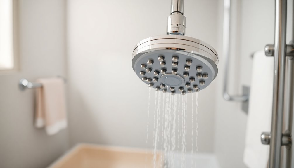 elderly friendly shower head features