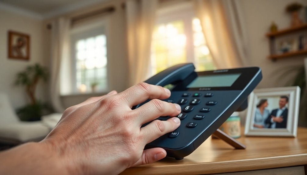 elderly friendly telephone features