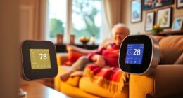 elderly friendly thermostat options