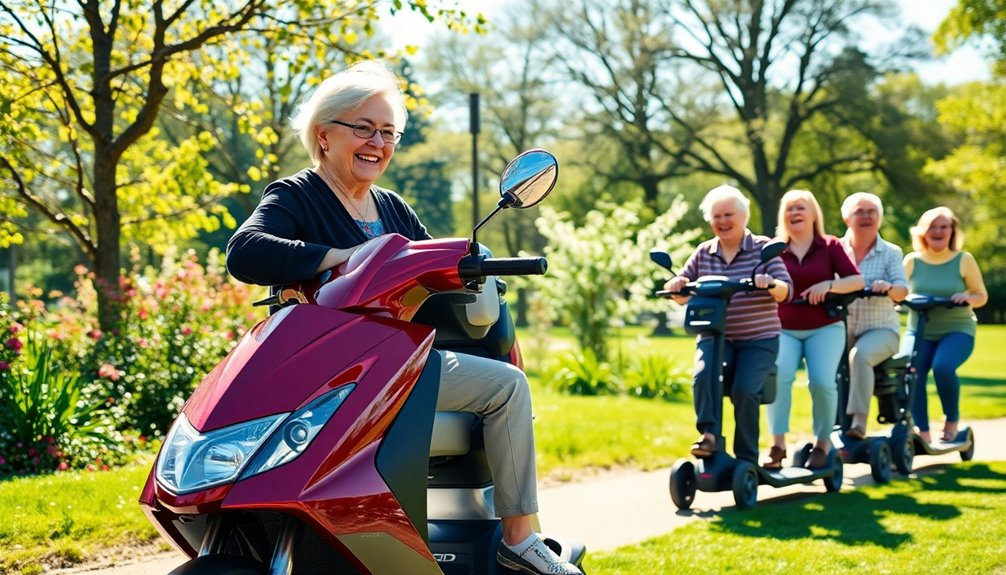 elderly mobility scooter options