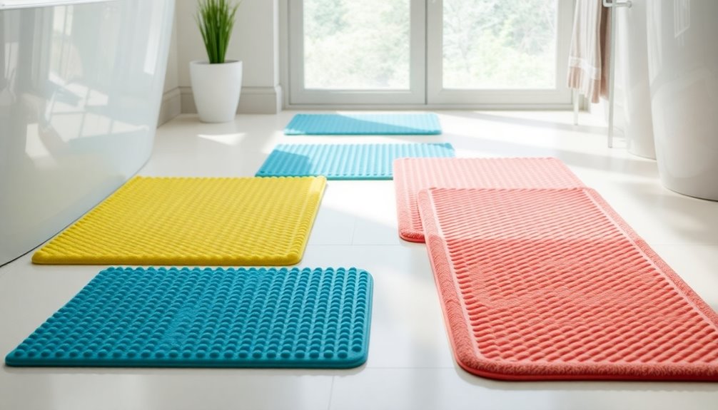 elderly non slip bath mats