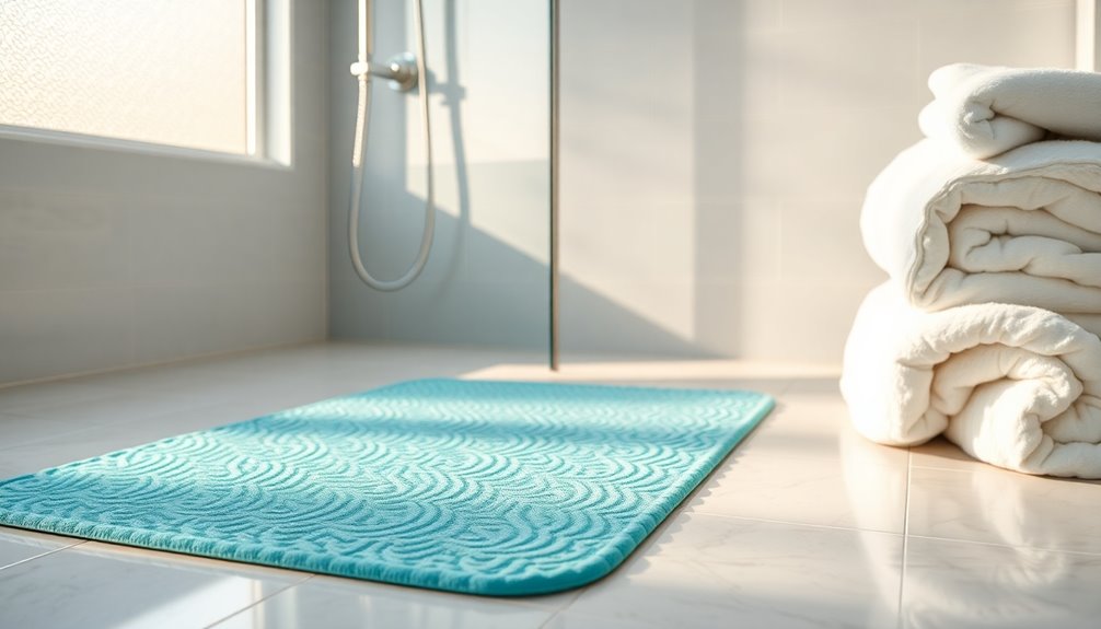 elderly non slip shower mats