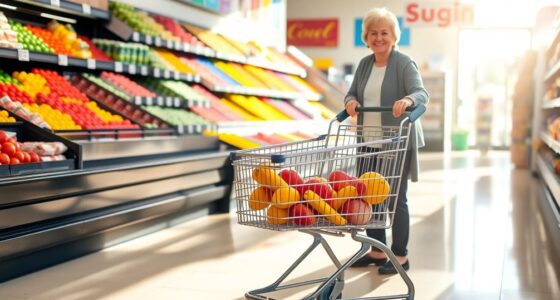 elderly shopping cart options