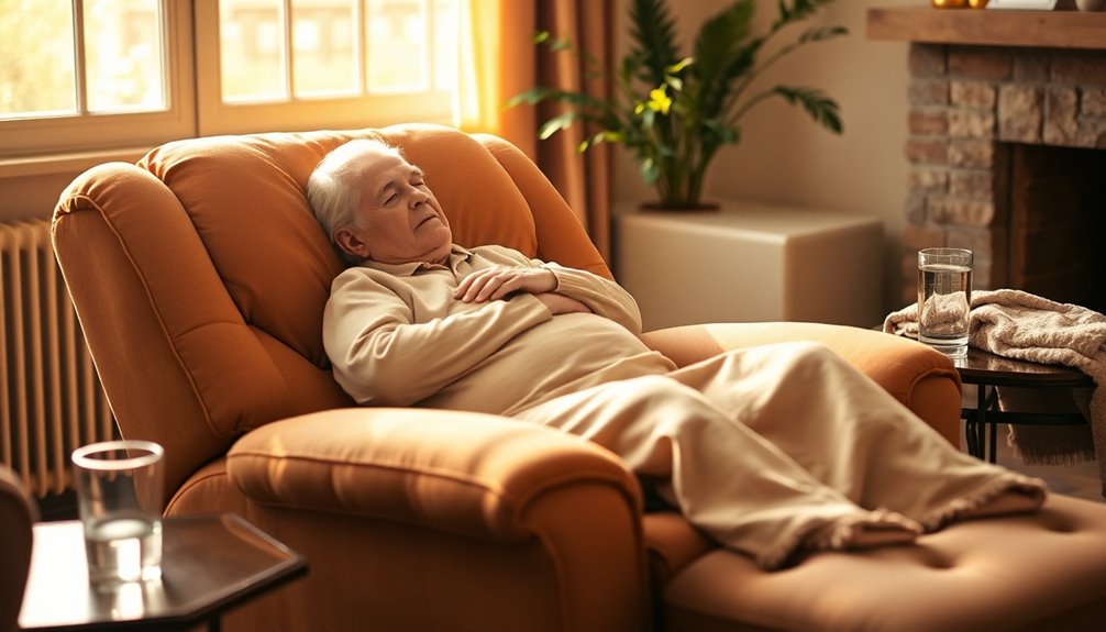 elderly sleeping recliner selection