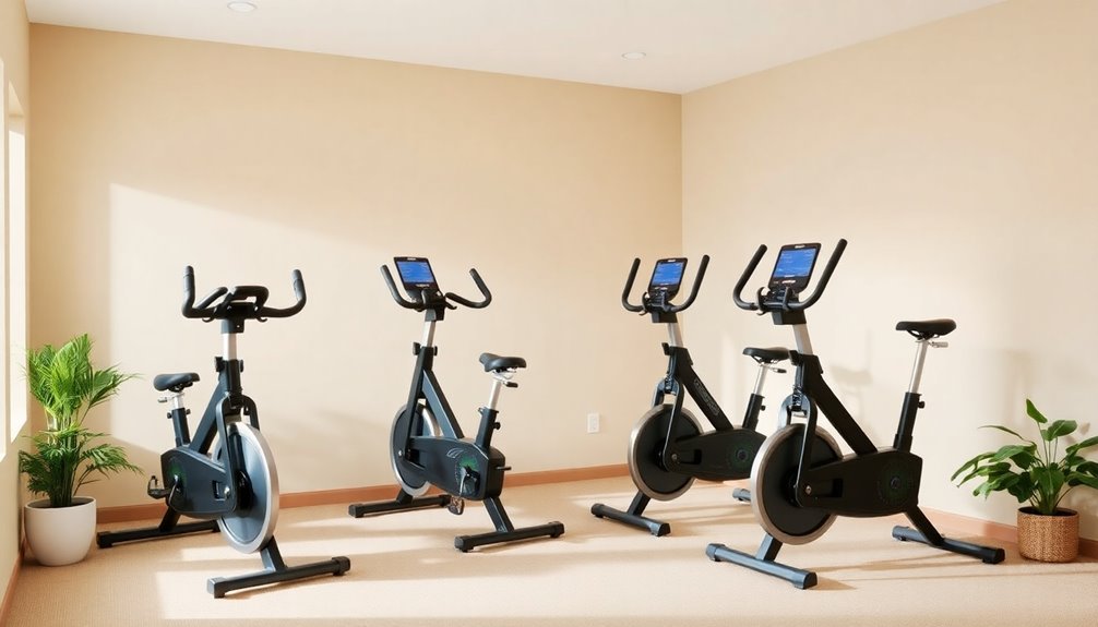 elderly stationary bike selection