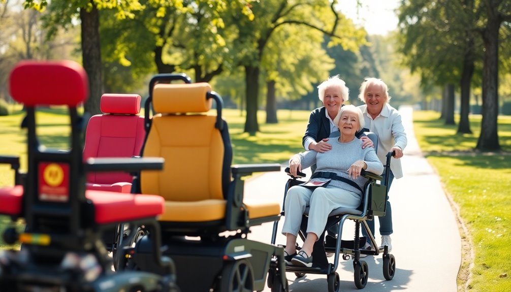 elderly transport chair options