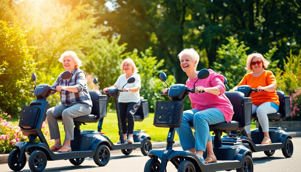 selecting elderly portable scooters