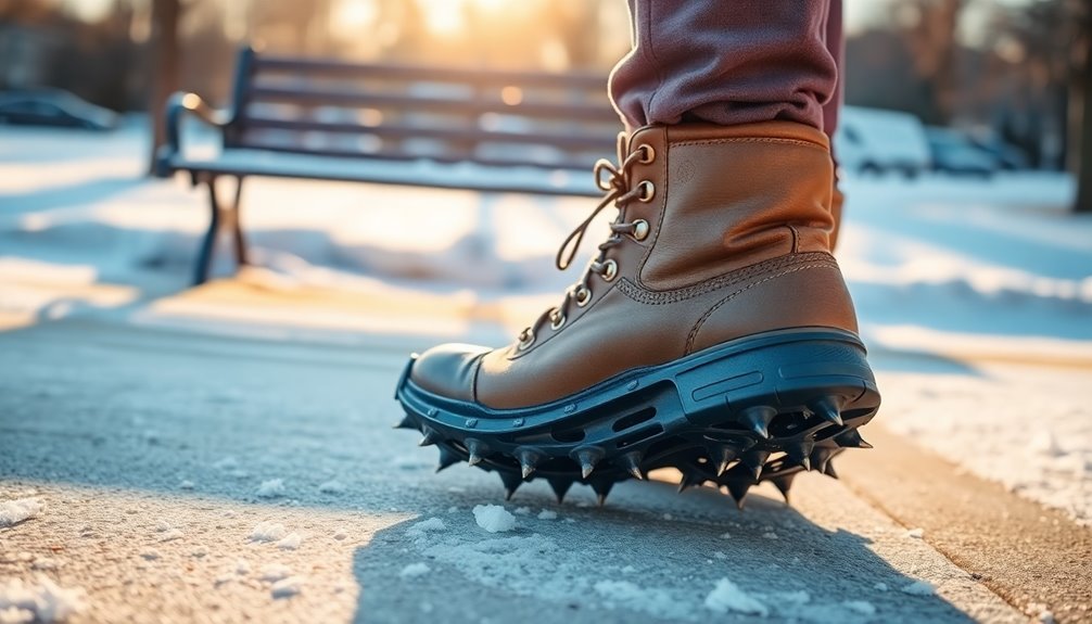 selecting ice cleats wisely