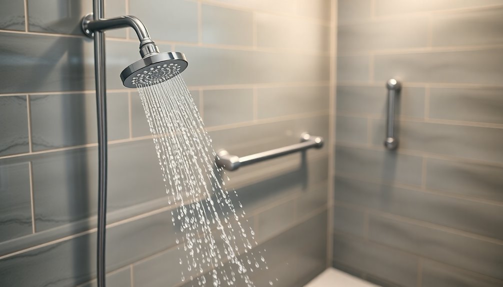 shower head safety features