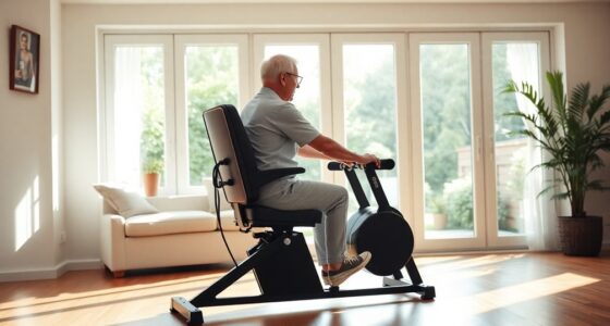 sitting exercise machines for seniors