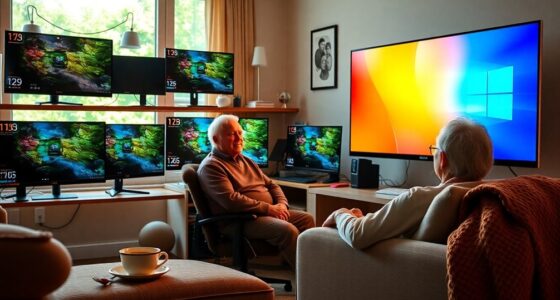 user friendly monitors for seniors