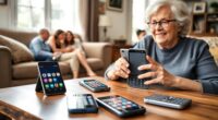 user friendly smartphones for seniors