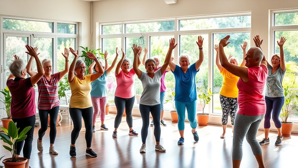 active seniors exercise classes