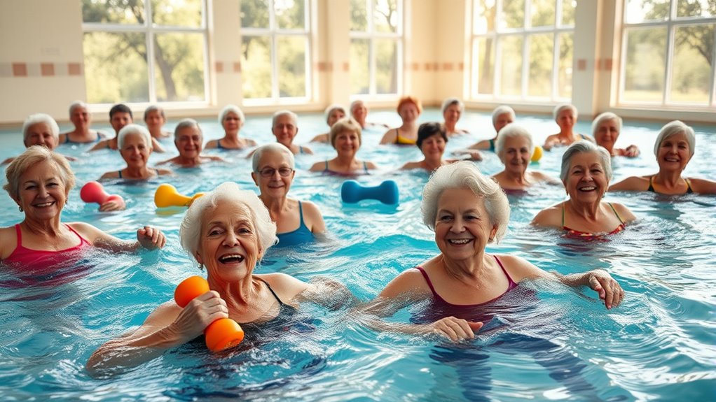 aqua aerobics benefits seniors