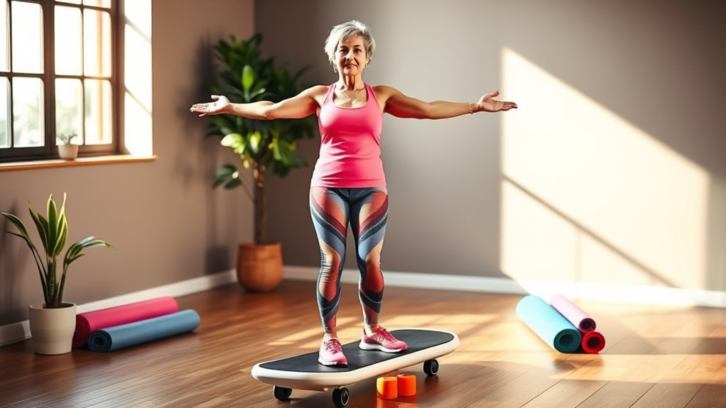 balance board exercise routines