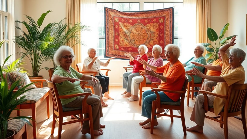 chair yoga daily practice