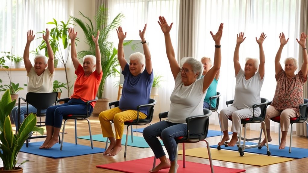 chair yoga routine guide