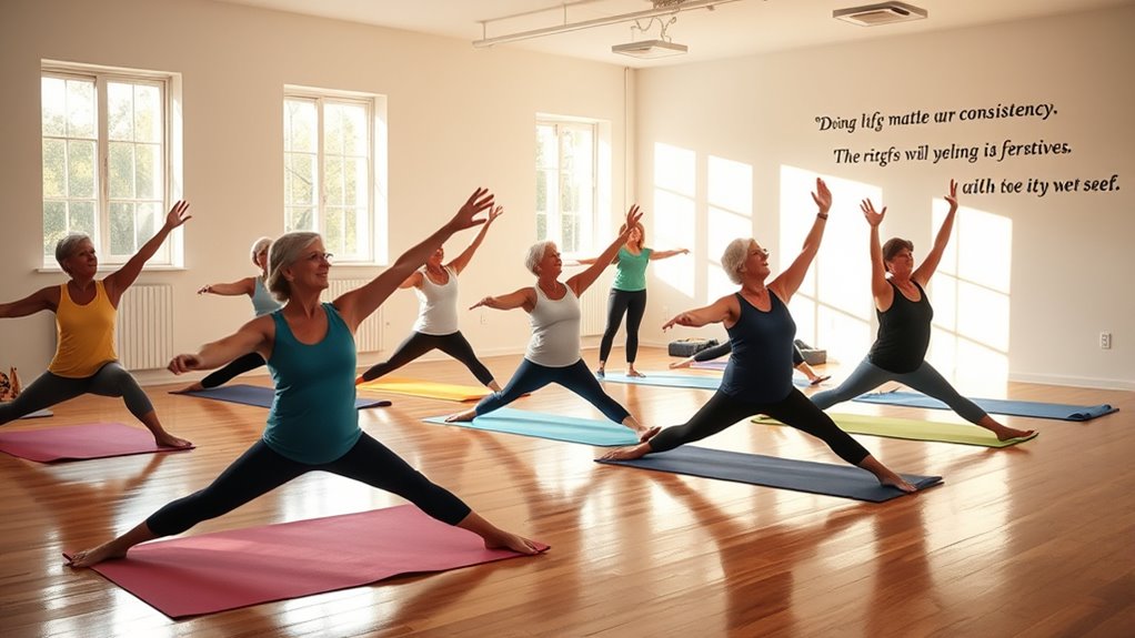consistent pilates practice plan