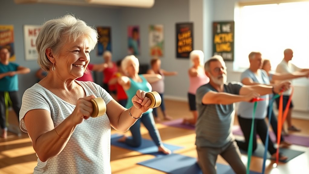 exercise promotes senior health