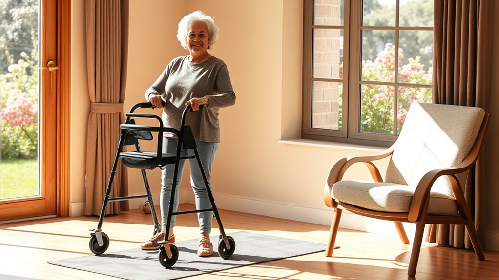 mobility exercises with support