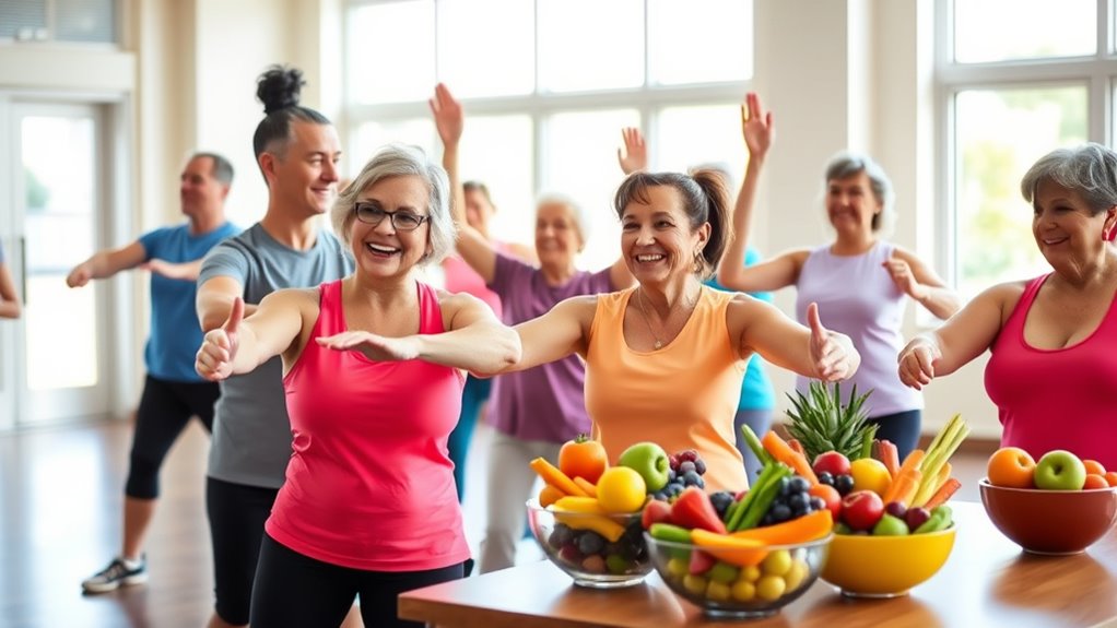 nutrition enhances senior fitness