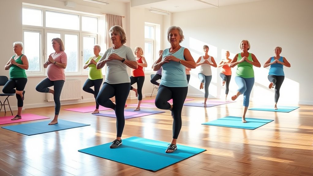 senior balance exercise routines