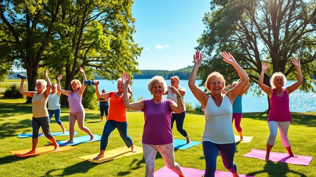 senior fitness exercise options