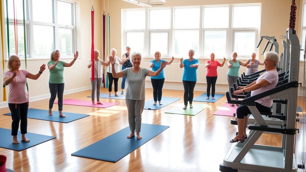 senior friendly fitness facilities