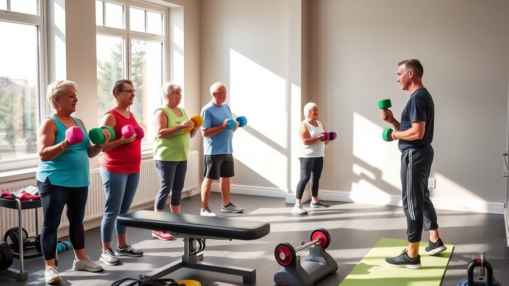 senior gym resource access
