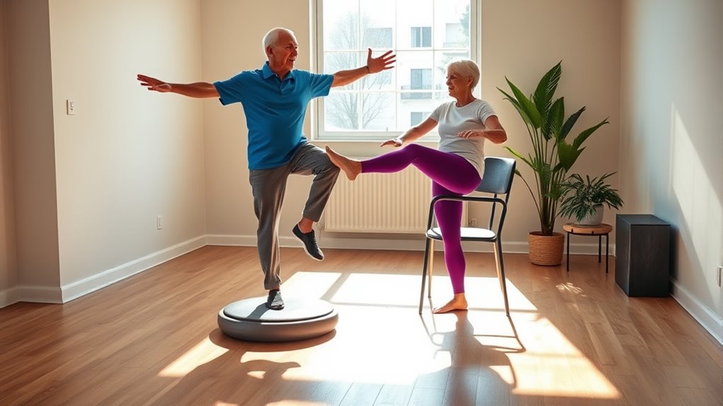 seniors balance training tips