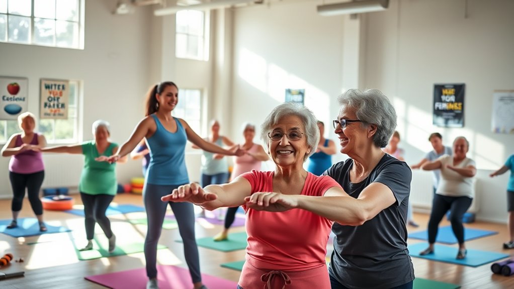 seniors benefit from trainers