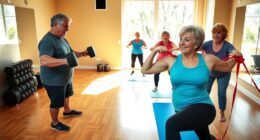 seniors mastering strength training