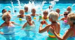 seniors water exercise routines