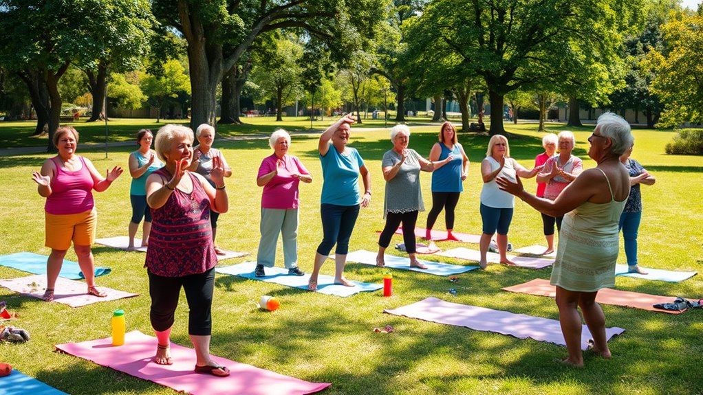 supportive community environment fostered